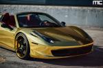 Ferrari 458 Spider by MC Customs on Vellano Wheels 2014 года